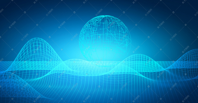 互联网科技线条 连接数字世界的脉络之美